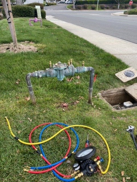 Backflow tester
